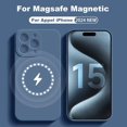thumbnail image 2 of For Magsafe-funda magnética para teléfono móvil, cubierta de carga inalámbrica para Apple iPhone 13, 12, 11, 14, 15 Pro Max Plus, 13, 12 Mini, X, XR, XS, novedad de 2024, 2 of 5