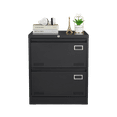 thumbnail image 2 of 2 Drawer Metal Lateral File Cabinet with Lock,Office Vertical Files Cabinet for Home Office, 2 of 6