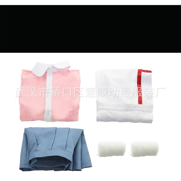 Danganronpa Maid Costume Sweet Dress Anime Mikan Tsumiki Cosplay Maid Uniforme Tallas grandes Disfraces de Halloweenconjunto de niñaSG Deng Xun unisex