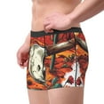thumbnail image 3 of Bingfone Western Desert Cactus Ram Skull Men's Underwear - Casual Stretch Boxer Briefs-X-Large, 3 of 7