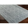 thumbnail image 3 of Hauteloom Nari Recycled Material Living Room, Bedroom Area Rug - Silver, Multi, Gray - 2' x 3', 3 of 6