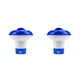 thumbnail image 1 of Advancent Dispensador de tabletas para piscina Dispositivo de dispensación de productos químicos para píldoras de piscina Alimentador de plástico ABS azul blanco 2piezas Advancent CBP124909, 1 of 5