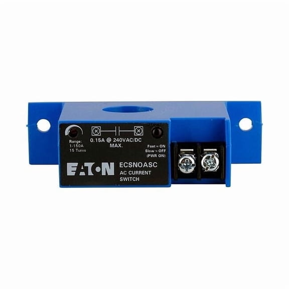 Eaton Current Sensing Rly,1to150A,Self Powered ECSNOASC