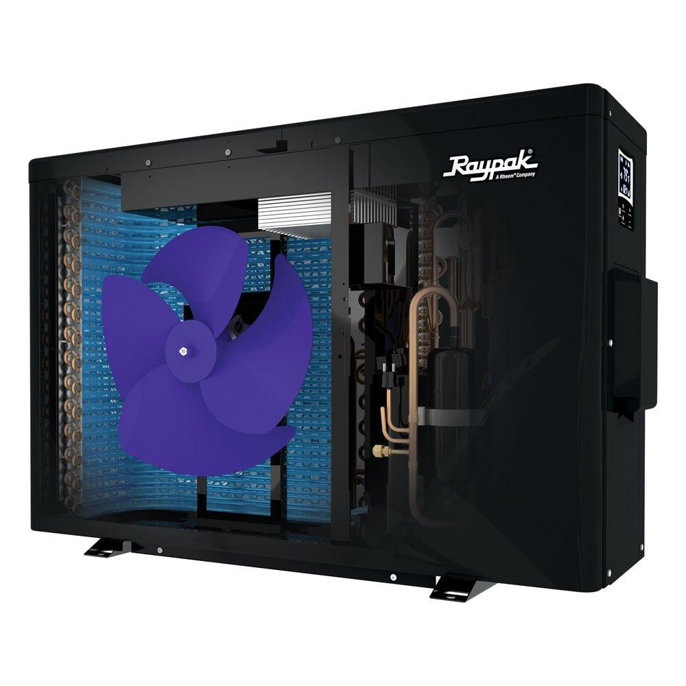 Raypak Crosswind Electric Heat/Cool Pool Heat Pump 45K BTU, 208/230V 017740  - Walmart.com