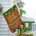 thumbnail image 2 of America Forever Merry Christmas House Flag 28 x 40 inch Double Sided Premium Outdoor Yard Decorations Religious Winter Holiday Rustic Farmhouse Party Christmas Jesus Flag, 2 of 7