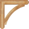 thumbnail image 3 of Ekena Millwork 6"W x 40"D x 40"H Thorton Craftsman Rough Sawn Bracket, Western Red Cedar, 3 of 4