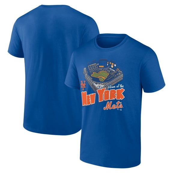Men's Royal New York Mets Home Stadium T-Shirt