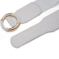 thumbnail image 4 of Beltox Women Elastic White Belt Stretchy Wide Waist Vintage Cinch M-XXL, 4 of 5