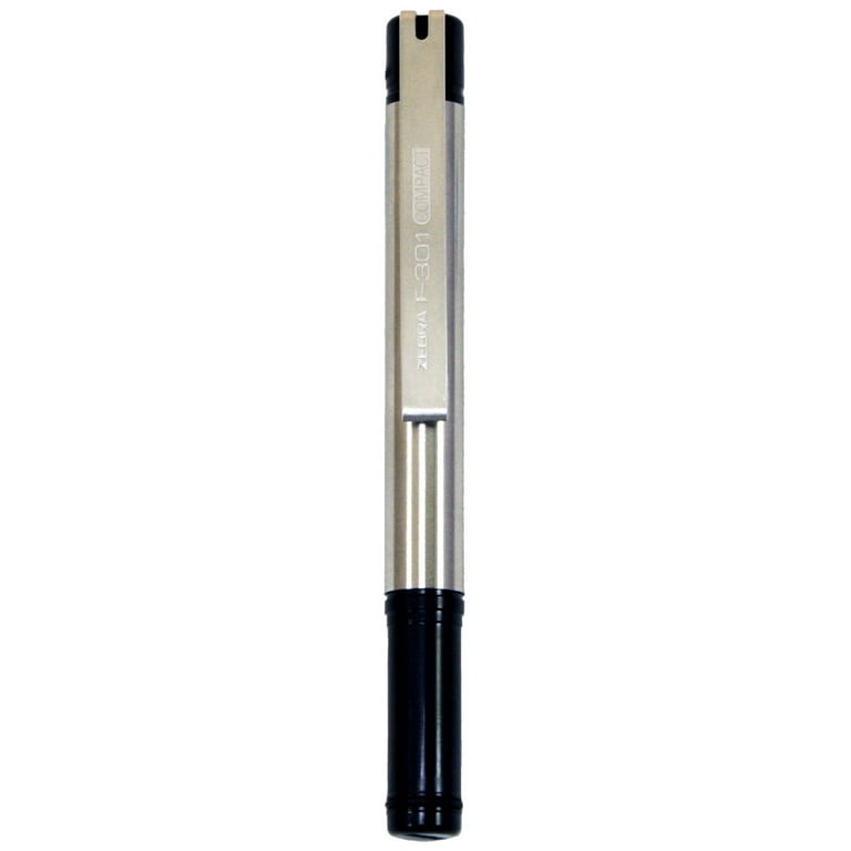 Zebra F-301 Compact Ballpoint Stainless Steel Capped Pen Zebra F-301 Compact Ballpoint Stainless Steel Capped Pen