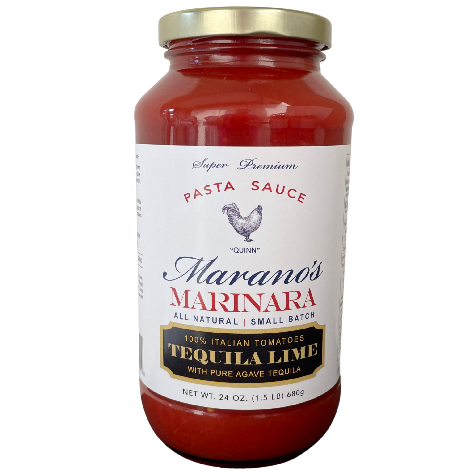 Marano’s Marinara Tequila Lime Pasta Sauce No Added Sugar, Water