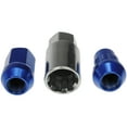 thumbnail image 3 of Dorman 713-375D Wheel Lug Nut for Specific Models, Blue Chrome (Pack of 20), 3 of 4