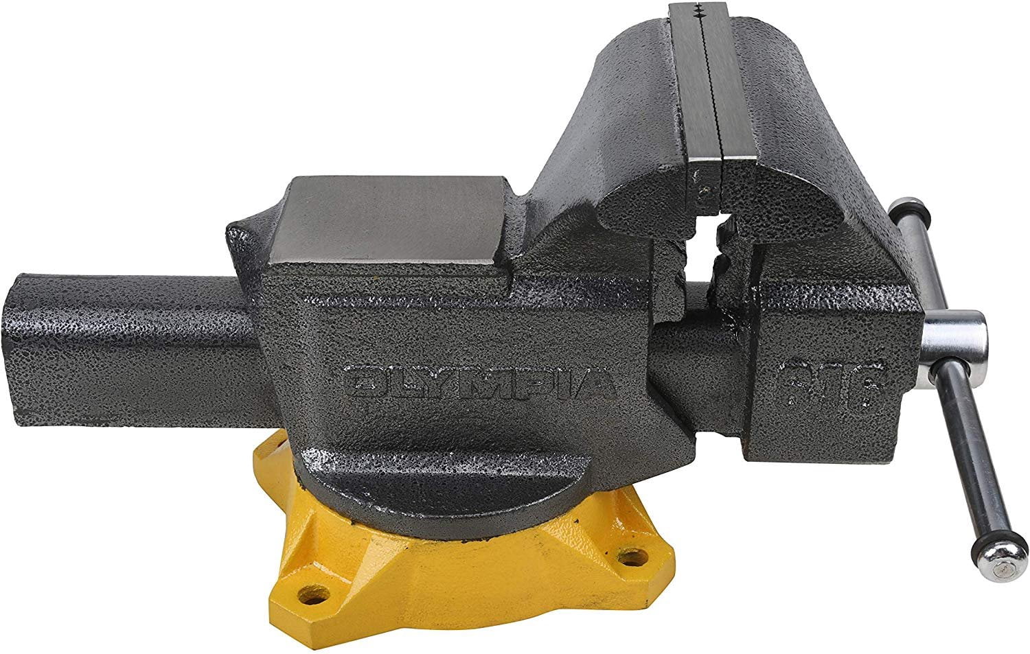 Olympia Tools 5-Inch Bench Vise - Heavy Duty Mechanic's Vise With 30,000 PSI Casting