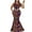 CL5, variant on African Women's Banquet Long Dress Floral and Pearl Accessories Waxed Printed Cotton Fabrics Elegant Evening Long Dresses