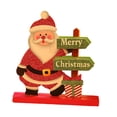 thumbnail image 3 of shamjina Wooden Christmas Decorations Collectible Decorative Table Christmas Ornament Santa Claus, 3 of 8