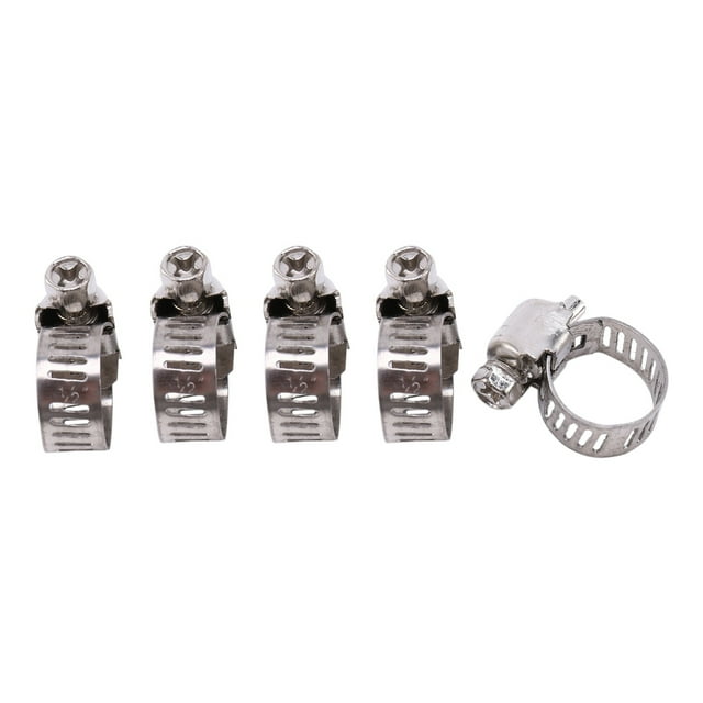 Pince d'Étanchéité de Tuyau de Tuyau de Carburant Réglable en Acier Inoxydable de 48 Pcs 6-12 mm