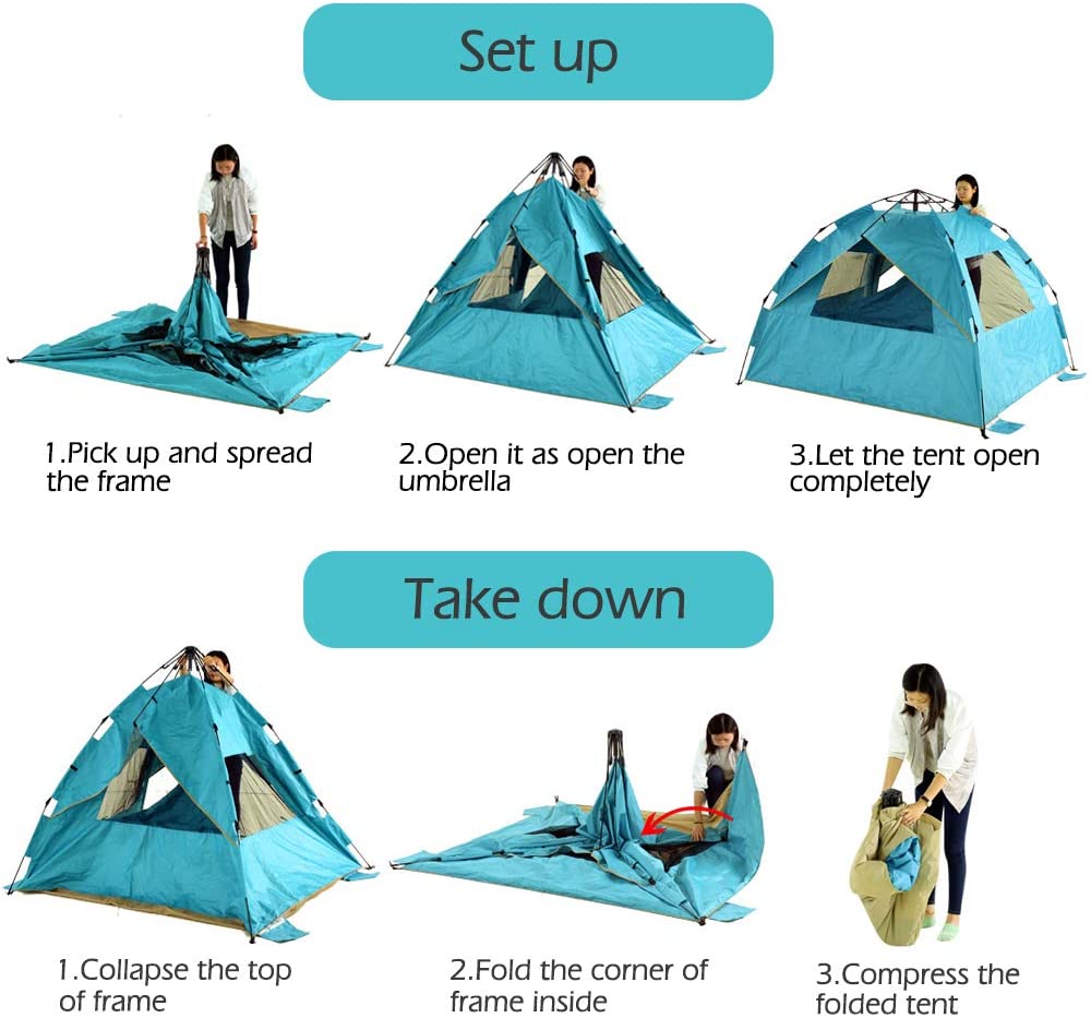 Beach Tent Large Beach Shelter 2 3 4 
