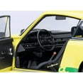 thumbnail image 5 of Porsche 911 Carrera 2.7 RS Light Yellow with Green Stripes and Wheels 1/18 Model Car by Autoart, 5 of 12
