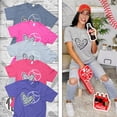 thumbnail image 2 of Tees2urdoor Sassy Leopard Baseball/Softball T-Shirt, Adult Small, 2 of 7