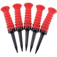 thumbnail image 2 of EeaseCA 2pcs Elastic Tee Elastic Limit Ball Tee Training Supplies for Lover (Red), 2 of 8