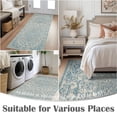 thumbnail image 2 of RUGKING Area Rug 4X6 Indoor Retro Floor Decor Carpet Washable Orental Rug for Living Room Bedroom Hallway Lake Blue, 2 of 9