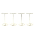 thumbnail image 2 of 4 Pcs Earring Display Rack, Metal Earring Storage Rack Necklace Holder T Shaped Jewelry Hanging Hanger Multifunction Easy Storage Metal Rack for Jewelry Keyring Display, 2 of 8
