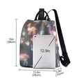 thumbnail image 3 of FORMRS Women's Travel Backpack Purse Anti-Theft Hidden Pockets Casual Shoulder Bag, Neon Llamas Pattern, 3 of 7