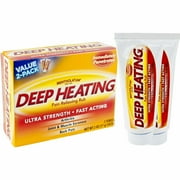 Mentholatum Deep Heating Rub 2 oz (Pack of 6)
