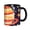 Black, variant on Sunflower Coffee Mug Fun Custom Ceramic Mugs 11oz Black