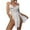 White, variant on Lindreshi Lingerie Sets for Women 2pc Set Women's Gauze Perspective Pajamas Lace Embroidery Suspender Nightdress Women's Home Clothes