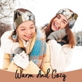 thumbnail image 4 of Pofeuu Cute Alpaca in Daze Print Beanie Hat for Men Women Knit Winter Hat Warm Cuffed Skull Beanie Slouchy Soft Unisex, 4 of 6