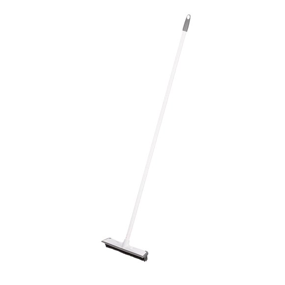 YATLTE 2 in 1 Floor Brush Scrubber with Long Handle Grout Brush, New Upgrade Scrape Stiff Bristle Cleaning Scrub Brush with Squeegee, Rotating Tile Brush for Cleaning Bathroom Glass Patio Kitchen