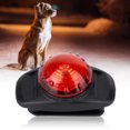 thumbnail image 2 of Collar fluorescente colgante luminoso LED antipérdida de noche para perro mascota impermeable de plástico ABS (rojo), 2 of 5