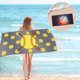 thumbnail image 1 of Fiudx Toalla de Playa de Microfibra, Absorbente de Secado Rápido, Ligera, Resistente a La Arena, Ideal para Viajes y Piscina, Multiusos, Atractiva para Exteriores, 150 X 75 Cm., 1 of 7