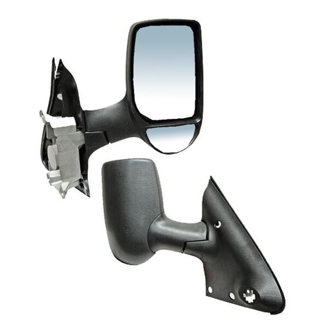 ESPEJO con base con carcasa incluye luna - Compatible con Ford Transit 2007 - 2013 Pasajero GEN Genérica .