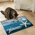 thumbnail image 4 of Welcome Door Mat,19.7X31.5In, Indoor Outdoor Non-Slip Thickened Dirt Repellent Door Mat Kitchen Entrance Mat(D), 4 of 6