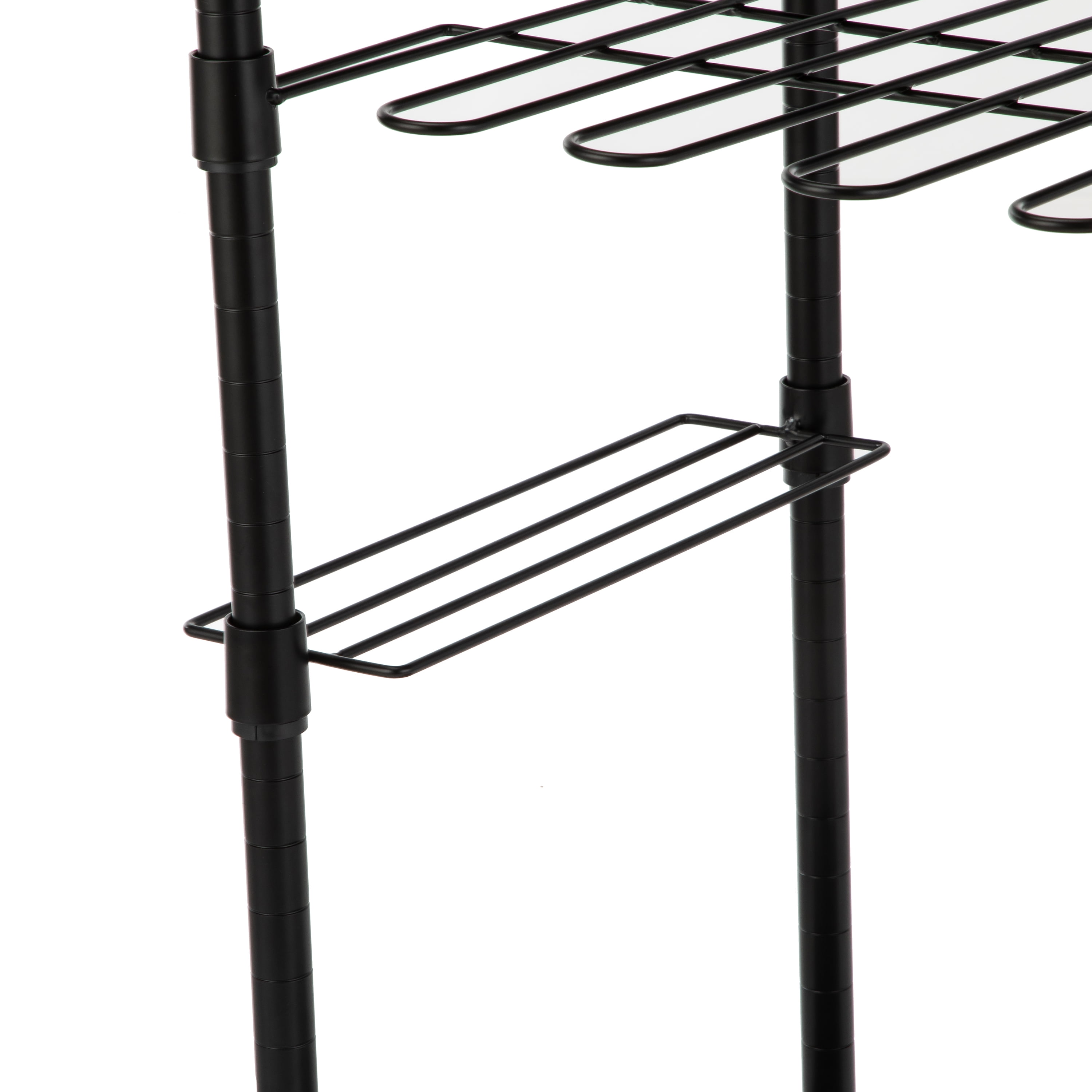 HomeZone 2 Tier Tool Utility Cart with EVA Mat and 3 Accessories