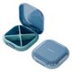 thumbnail image 2 of Contenedor A Prueba Humedad 4 Pastillas para La para Viajes Al Aire Libre (azul), 2 of 7