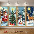 thumbnail image 3 of Nutcracker Theme Christmas Banner Decorative Snow Scene Winter Soldier Holiday for Festive Party Indoor Outdoor Decoration, 3 of 9