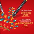 thumbnail image 5 of Sharpie Creative Markers, Water-Based Acrylic Markers, Bullet Tip, Assorted Colours, 5 Count, 5 of 5