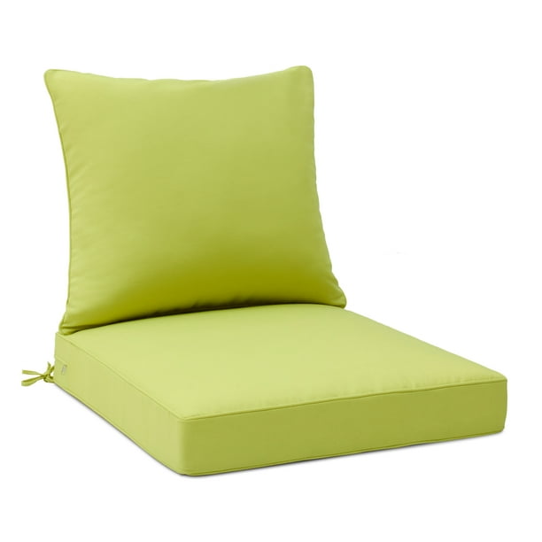 Romhouse 47 X 25 Inches Outdoor Deep Seat Cushion Set High Rebound Foam Polyester Waterproof Com Rebound Foam Polyester Waterproof, How To Wash Polyester Outdoor Cushion Covers