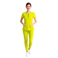 thumbnail image 2 of Scrubs Médicos Mujer | Uniformes para Doctoras y Enfermeras M12 VERDE MANZANA CH, 2 of 4