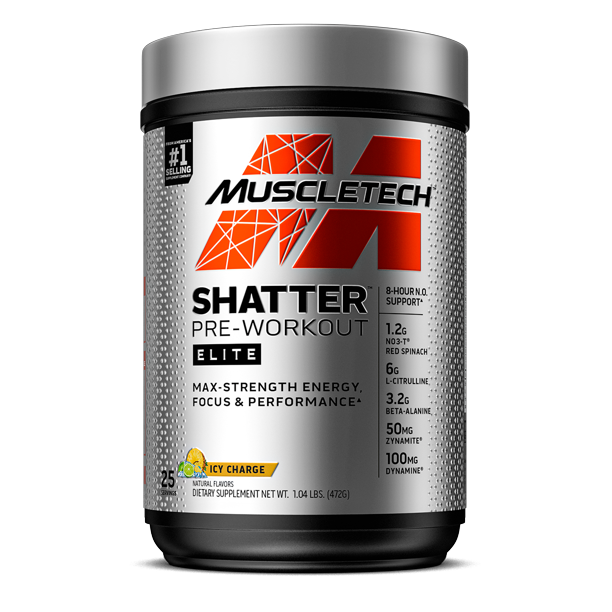 Muscletech Shatter Elite Pre Workout Powder 30 Servings Walmart Com