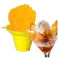 thumbnail image 5 of LZHF Shaved Ice & Snow Cone Syrup - Gallon (128 fl. oz) - Peaches and Cream - Made with Non-GMO 100% Pure Cane Sugar, No Corn Syrup - BPA-Free Recyclable Plastic Bottle, 5 of 5