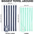 thumbnail image 3 of Dock & Bay Beach Towel - Quick Dry, Sand Free - Compact, Lightweight - 100% Recycled - Includes Bag, 3 of 6