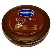 4-Pack Vaseline Cocoa Glow Cocoa Butter Body Cream. Moisturizer for Soft and Glowing Skin. Multi Purpose Body Cream. 2.53 Fl.Oz / 75 ml