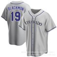 thumbnail image 1 of Uniforme de béisbol, camiseta del equipo Rocky, versión para fanáticos del comercio exterior, al , Rockies 19# 28#BLACKMON, seco, 1 of 5