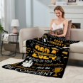 thumbnail image 5 of 2024 Graduation Decorations Gifts Blanket, Graduation Gifts for Her Him,Graduation Party Supplies,Graduate Souvenir Gifts for Senior Students Throw Blanket 50"x 60", 5 of 5