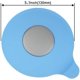 thumbnail image 4 of Tapón de silicona para bañera y fregadero, juego de lavabo, tapón de goma para agua, boca de succión para cocinas, baños, lavanderías (azul) Rojo Verde, 4 of 5