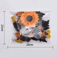 thumbnail image 5 of Fmbmuo Candle Ring Wreath 12 Inch Artificial Sunflower Chrysanthemum Fall Table Centerpiece For Halloween Thanksgiving Home Decor,Yellow, 5 of 5