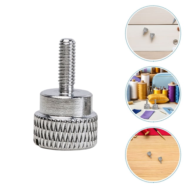 IDEANATEGRATE 15Ud Tornillos Para Accesorios De Máquina De Coser En Color Plata Para Mantenimiento Y Repuestos